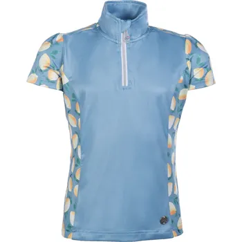 Chlapecké tričko HKM Triko funkční Austin HKM, dětské, yellow/baby blue 128