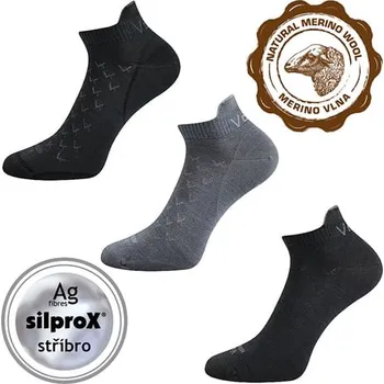 Pánské ponožky Ponožky VoXX ROD tmavě šedá 35-38 (23-25)