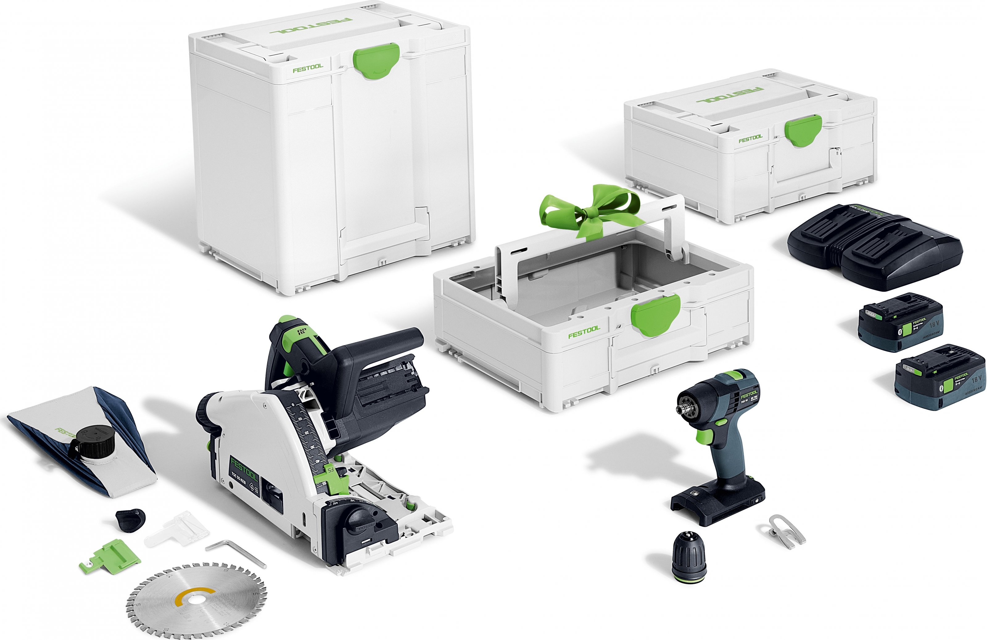 Festool Akumulátorová sada Combo univerzální TSC 55 K/TXS 18/TB M 137 578024