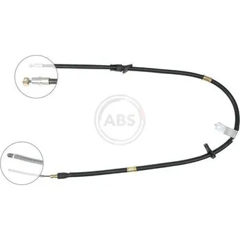 Lanko parkovací brzdy Tažné lanko, parkovací brzda A.B.S. K19058