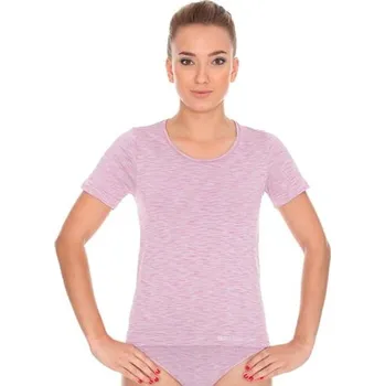 Dámské tričko Dámské tričko krátký rukáv SS11570 BRUBECK fusion červená XL