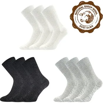 Dámské termo ponožky Ponožky ŘÍP šedá melé 46-48 (31-32)