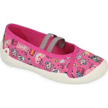 Dívčí bačkory BEFADO 116X299 dívčí balerínky 2 gumky HERO 27 116X299_27