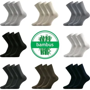 Dámské ponožky Ponožky Lonka BADON-A černá 47-50 (32-34)