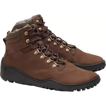 Pánská treková obuv ZAQQ MOUNTEQ Waterproof 37-43 NAPPA/MEMBRANE Hlazená kůže, nepromokavá podšívka Hnědá 40