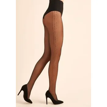 Dámské punčochy Dámské punčocháče Lines 490 GABRIELLA černá S