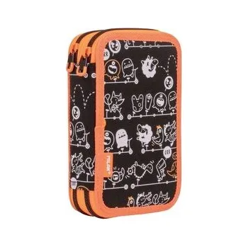 Set školních potřeb Piórnik 2-poziomowy z wyposażeniem Tandem MILAN