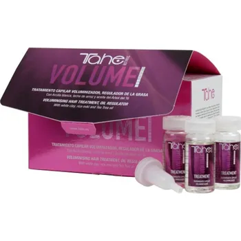 Vlasová regenerace TAHE Tricology Volume Treatment Ampule pro objem a mastné vlasy 5x10 ml