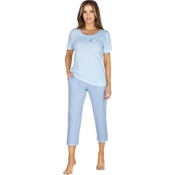 Dámské pyžamo Dámské pyžamo 623/31 REGINA modrá světlá XL