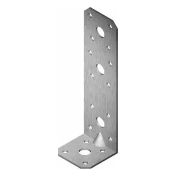 Tesařské kování Montážní držák, zesílený, 140 x 40 x 40 x 2,5 mm