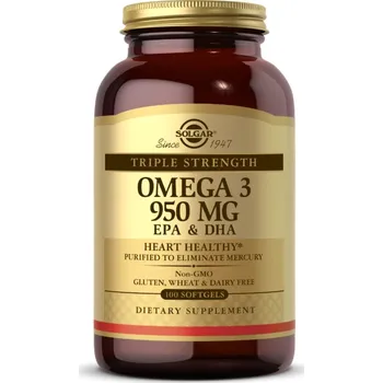 Přírodní produkt Solgar Omega-3 950 mg, 100 cps.
