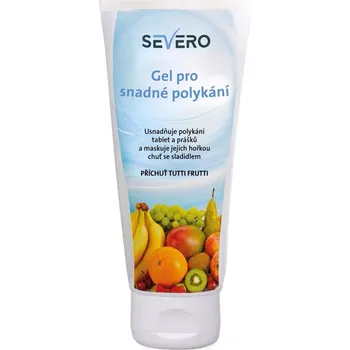 Přírodní produkt Severo Gel pro snadné polykání Tutti Frutti