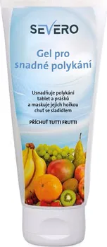 Přírodní produkt Severo Gel pro snadné polykání Tutti Frutti
