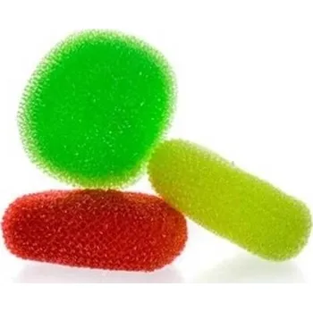 Drátěnka Drátěnka na nádobí, plastová, 3 ks