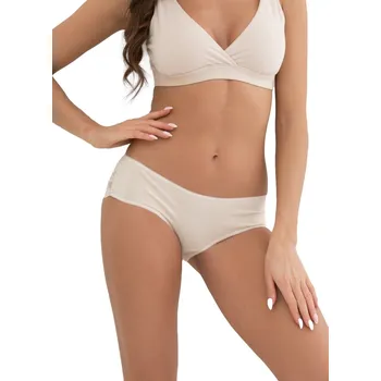 Kalhotky Dámské kalhotky ITALIAN FASHION ELBA boxerky pudrově L 0