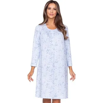 Dámská noční košile Dámská noční košile 001/22 REGINA modrá XL