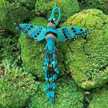 Kolibřík korálkový - Azulturquesa