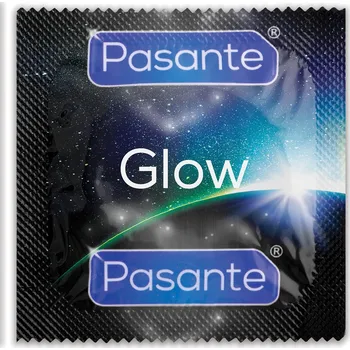 Kondom Pasante Glow - kondomy svítící ve tmě, 100 ks