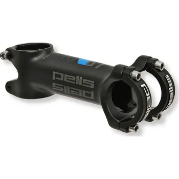 Představec na kolo Představec PELLS RX67 OV Black/Blue/Grey Matt - 90mm (Univerzální představec Pells RX67 s oboustranným designem, vhodný pro MTB, silniční i krosová kola.)