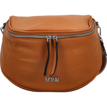 Kabelka Dámská ledvinko/kabelka hnědá - Coveri Brenda hnědá