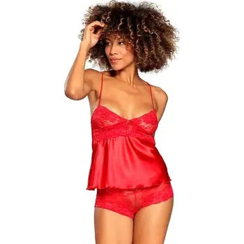 Dámské pyžamo Dámské pyžamo Aga DKAREN černá L