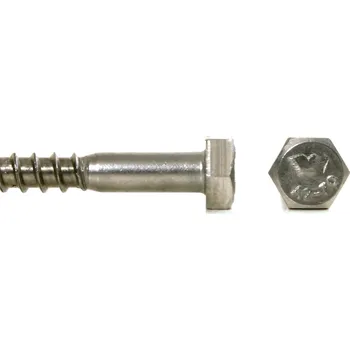 Vrut Vrut do dřeva nerez A2, 6HR hlava, DIN 571 - 6.0x45