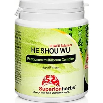 Přírodní produkt Superionherbs HE SHOU WU 90 kapslí