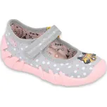 BEFADO 109P208 dívčí balerínky šedé mýval 18 109P208_18