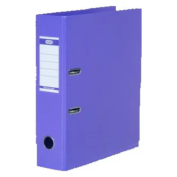 Archivační box Elba, Pákový pořadač, PP, A4, 8 cm, tmavě fialová