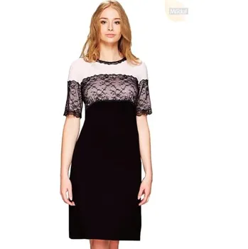 Dámská noční košile Dámská noční košile 63/2-157 FABIO černá 2XL