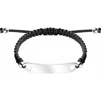 Náramek Dámský náramek s ocelovou destičkou