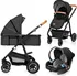 Kočárek Lionelo Amber 3v1 2024 Grey Graphite