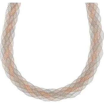 Náhrdelník Luxusní stříbrný náhrdelník síťovina délka náhrdelníku 45+3cm