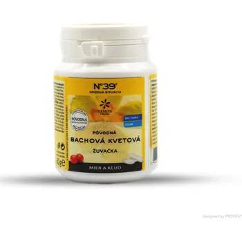 Bonbon Žvýkačka Krizová situace-Bach. květy 40dražé 60g LEMON PH