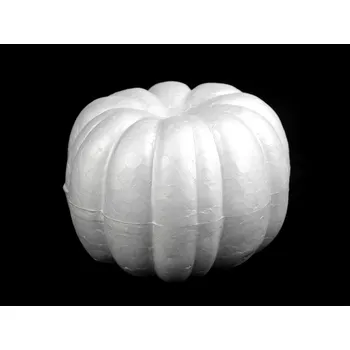 Dýně 6,5x9 cm polystyren - bílá