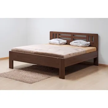 Nábytek BMB Postel Ella Moon oblá - průběžný buk Moření: vosk, Rozměr: 90 x 200 cm