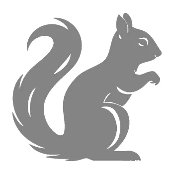 Samolepící dekorace SAMOLEPKA Veverka 004 pravá (17 - šedá) NA AUTO, NÁLEPKA, FÓLIE, POLEP, TUNING, VLASTNÍ TEXT, TISK, AUTOSAMOLEPKY.cz, POLEPY, OBRÁZEK, LOGO, SAMOLEPKY