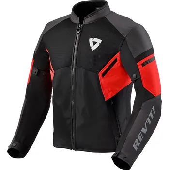 Moto bunda Bunda na motocykl Revit GT-R Air 3 černo-fluo červená 2XL