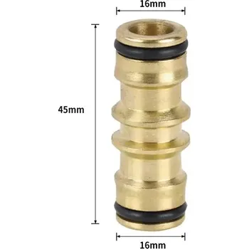 Zavlažovač Měděná rychlospojka pro zahradní zavlažovací systém - F konektor