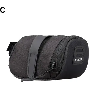 brašna na kolo Voděodolná brašna pod sedlo | cyklistická brašna - 16 x 7 cm - Černá