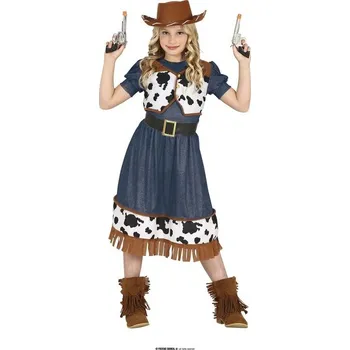 Karnevalový kostým Kovbojka dětský kostým 3-4 roky