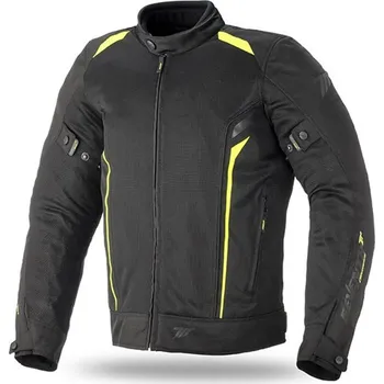 Moto oblečení Bunda na motorku SEVENTY DEGREES SD-JT32 černo-fluo žlutá L