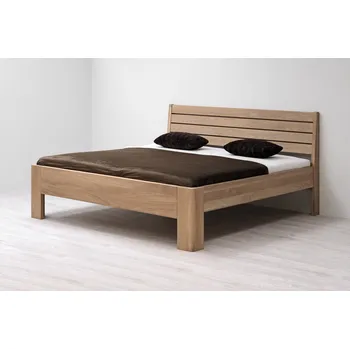 Nábytek BMB Postel Gloria XL - dub - inovace Moření: Olej wenge, Provedení: Dub cink, Rozměr: 160 x 200 cm