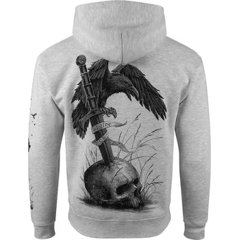 Dámská mikina mikina s kapucí dámské - Win or Die - ALISTAR - ALI384 - M