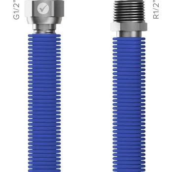 Merabell Aqua Flexi Připojovací hadice, vnější R1/2" × vnitřní G1/2", 30–⁠60 cm M0038