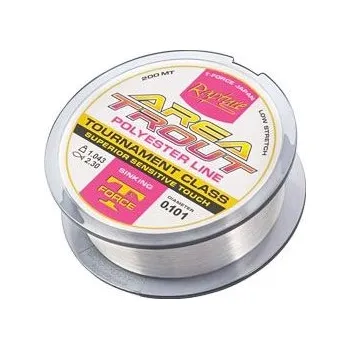 Rapture vlasec Area Trout Polyester 200m Průměr: 0,112mm, Nosnost (kg): 1,123kg