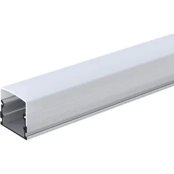 LED lišta Nástěnný profil lišta pro LED pásky N6 - profil lišta + Nacvakávací mléčný difuzor 2m - LED Solution - 191299_191301 - 191299_191301