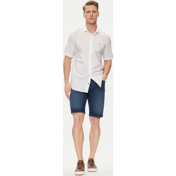 Pánská košile Tommy Hilfiger Košile Core MW0MW34626 Bílá Regular Fit 40