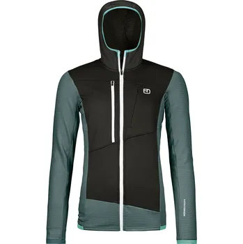 Pánská mikina Dámská Mikina Ortovox Fleece Grid Hoody Women's Barva: Dark Arctic Grey, Velikost: XL