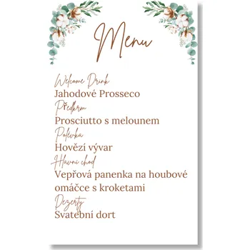 Party nádobí Personal Menu - Mint Folk Zvolte množství: od 11 ks do 30 ks